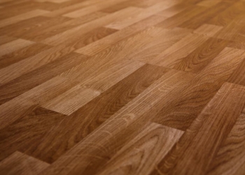 16556499 - the floor of the light brown laminate diagonally